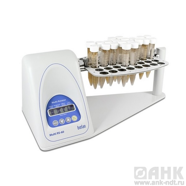 Лабораторный ротатор для пробирок Multi RS-60 программируемый (1-100 об/мин)