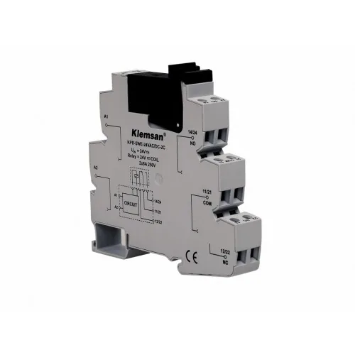 Интерфейсное реле KLEMSAN KPR-SWE-115VDC-2C 2x8A 272604