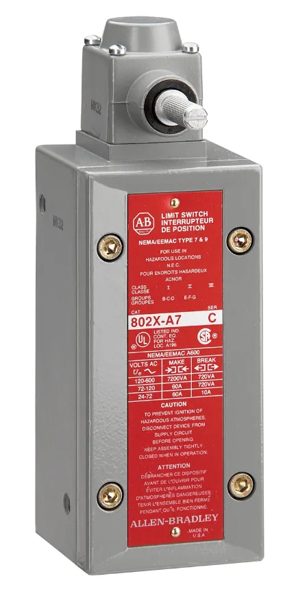Выключатель Allen Bradley 802X NEMA Type 4