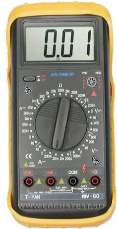 Цифровой мультиметр Mastech MY60