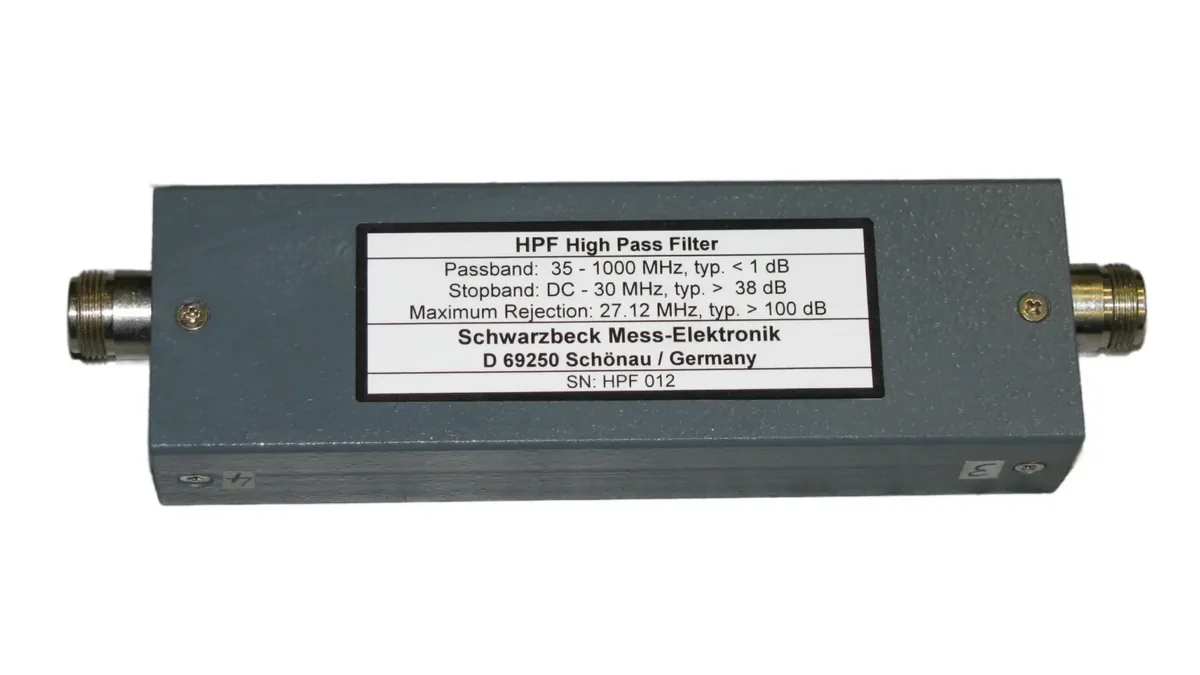 Фильтр верхних частот Schwarzbeck HPF