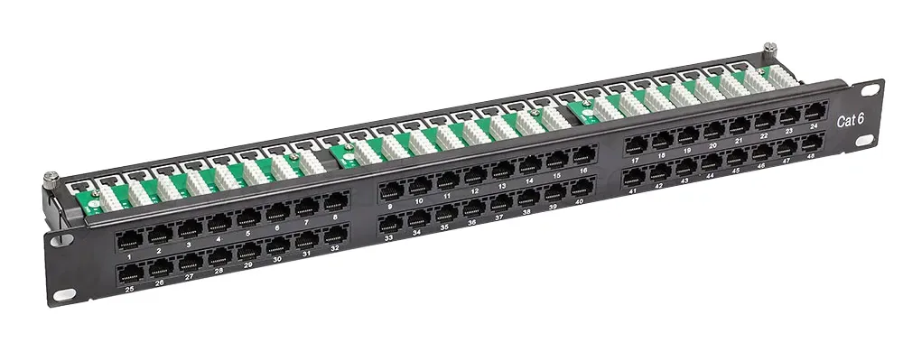 Патч-панель QTECH QPP-48RM-IDC-6UTP
