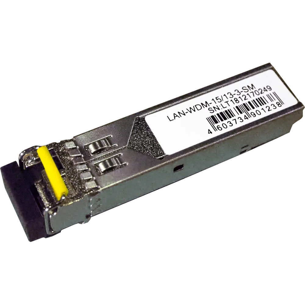 Модуль LANMASTER SFP WDM 1.25G, 1550nm/1310nm, 3 km, LC, DDM, Cisco
