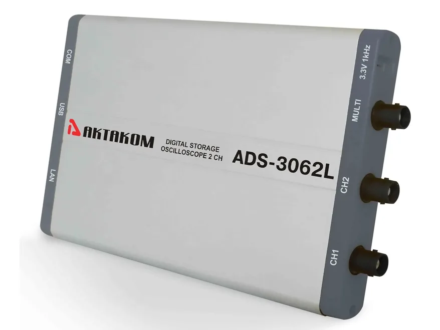 Двухканальный USB осциллограф-приставка АКТАКОМ ADS-3062L