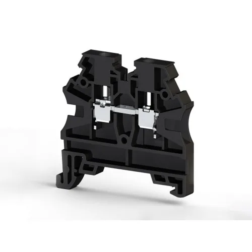 Винтовой клеммник на DIN-рейку 2,5 мм.кв. чёрный KLEMSAN AVK2,5 RD RP 304205RP