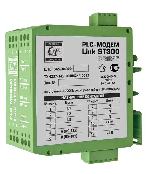 PLC-модем LINK ST300