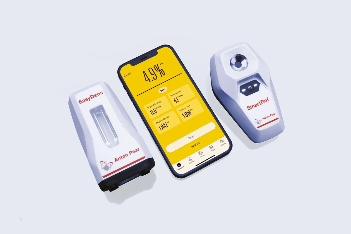 Комплект для анализа алкоголя Anton Paar EasyDens и SmartRef Combo