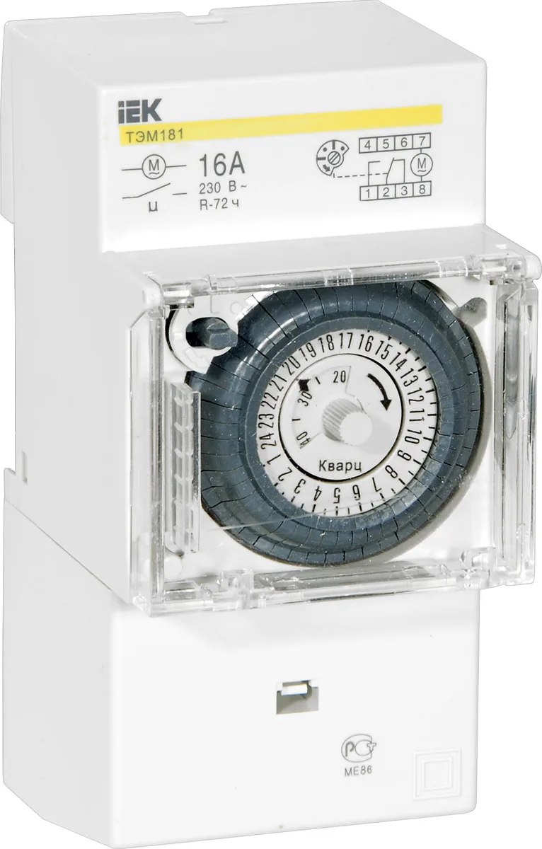 Суточный таймер IEK ТЭМ181