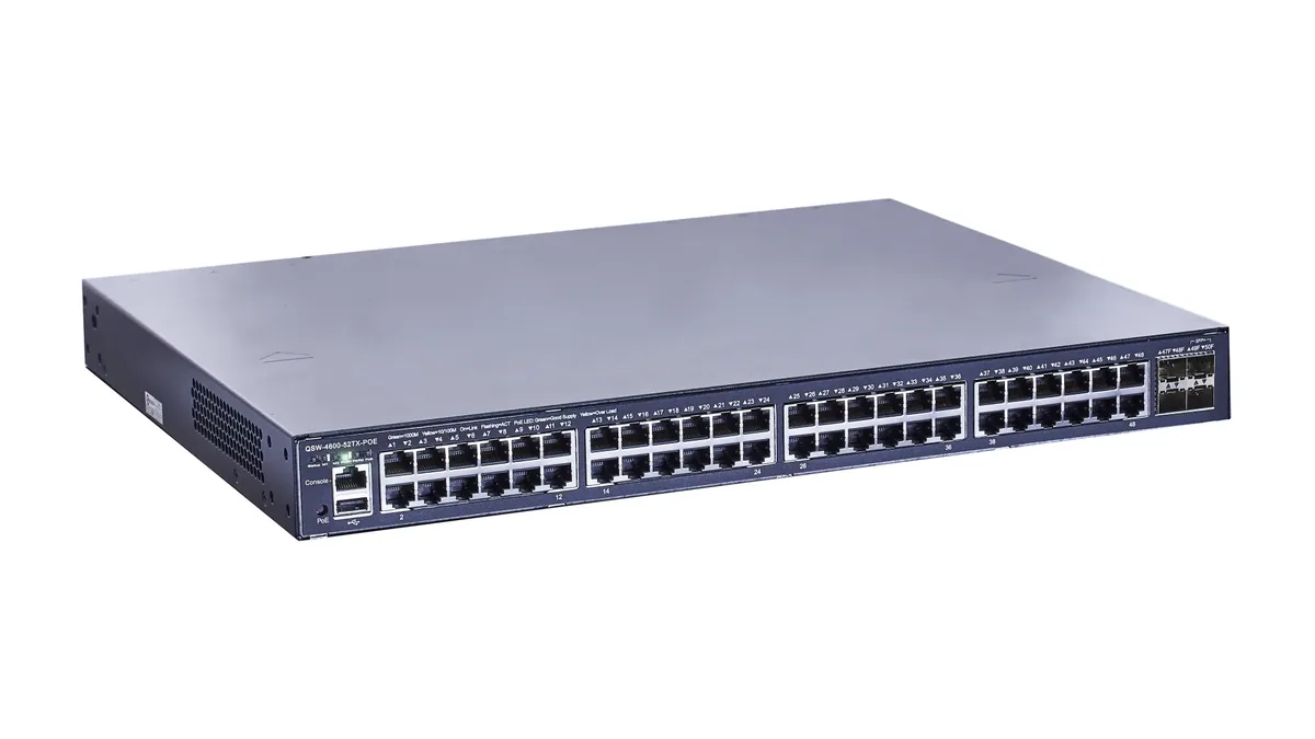 Управляемый стекируемый коммутатор QTECH QSW-4600-52TX-POE