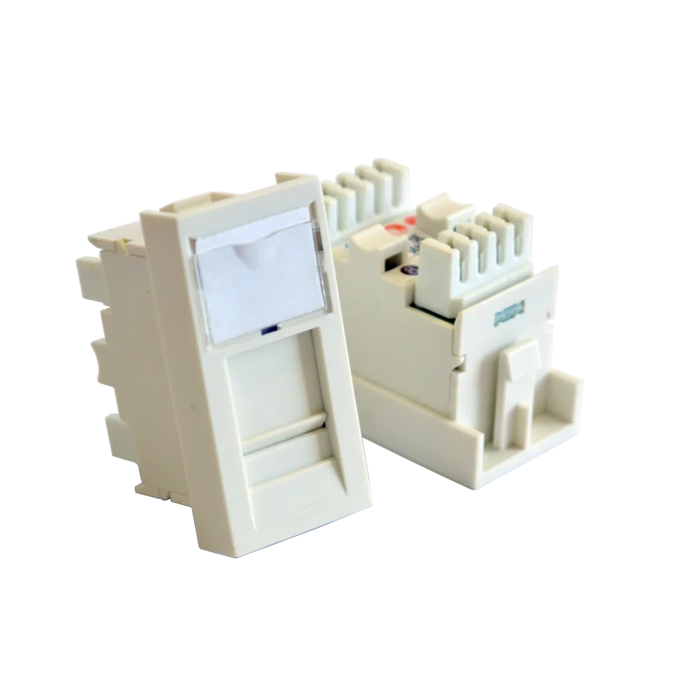 Вставка LANMASTER RJ-45 UTP Cat.5E 22.5x45 мм