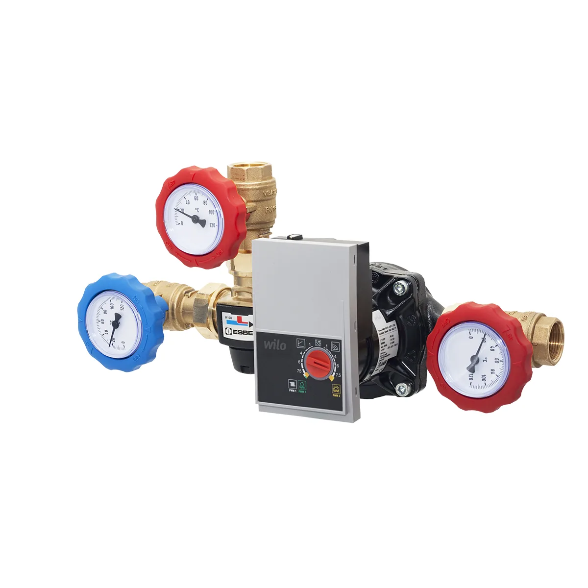 Загружающее смесительное устройство ESBE SFK111 50 °C, DN 25, KVS 3,2, G 1