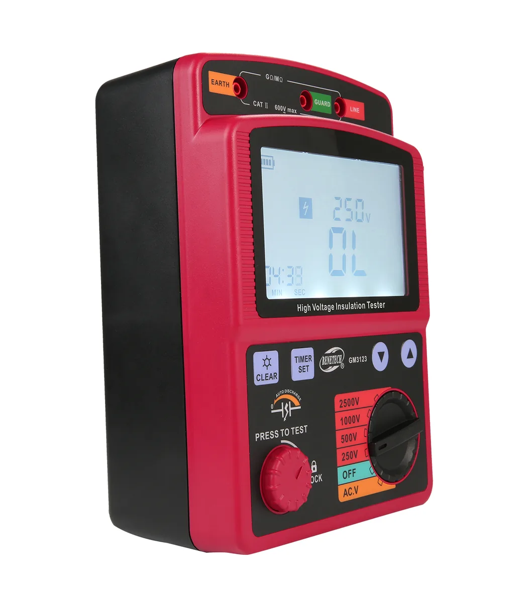 Высоковольтный тестер изоляции BENETECH GM3123