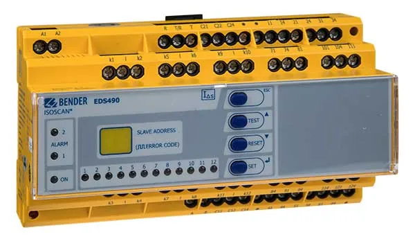 Система пофидерного контроля дифференциальных токов Bender LINETRAXX RCMS490-L-1
