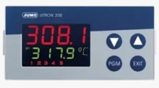 Компактный регулятор с программной функцией JUMО dTRON 308Q