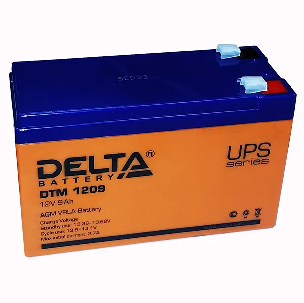 Аккумулятор DELTA Battery DTM 1209