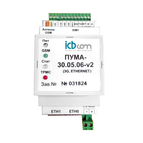Контроллер УСПД ПУМА 30.05.06 ICBCOM