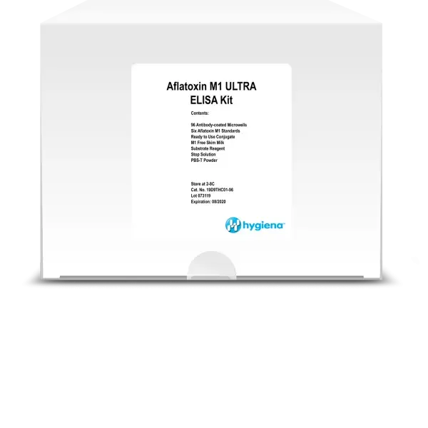 Экспресс-тест афлатоксина Hygiena Helica Aflatoxin M1 ULTRA ELISA