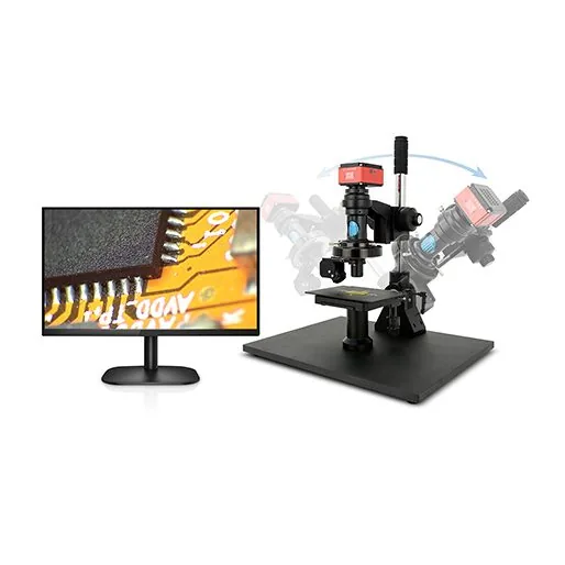 Наклонный видеомикроскоп Icoe 2D/3D, серии TR3DE6