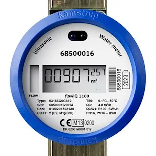 Счетчик воды Kamstrup flowIQ 3100 для коммерческого и технологического учета