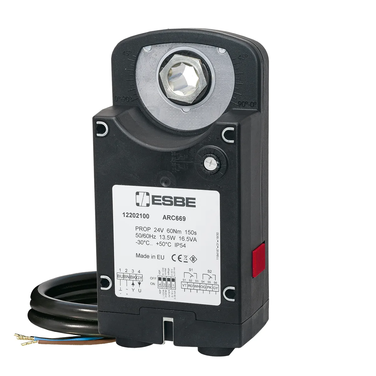 Электрический привод ESBE ARC661 Нм 60, 150 сек., 230В