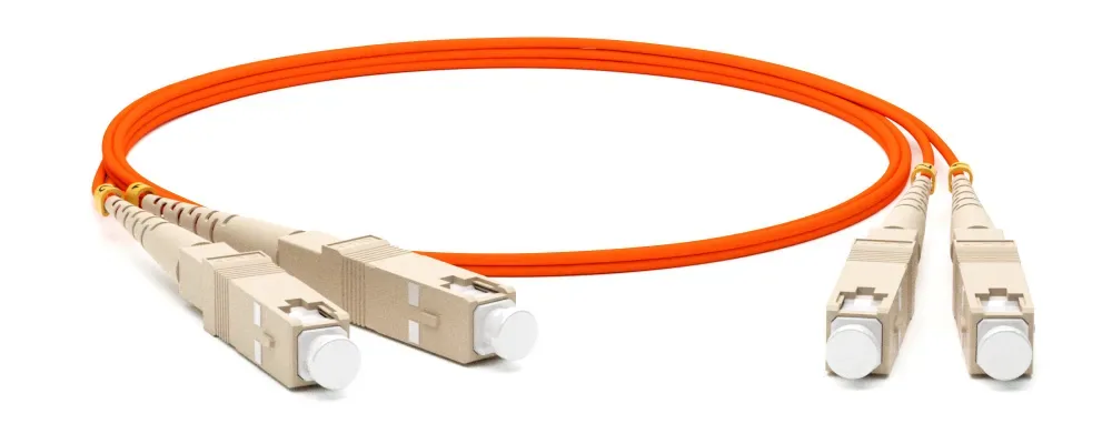 Шнур оптический соединительный QTECH ШО-SC/UPC-SC/UPC-BB3-1M