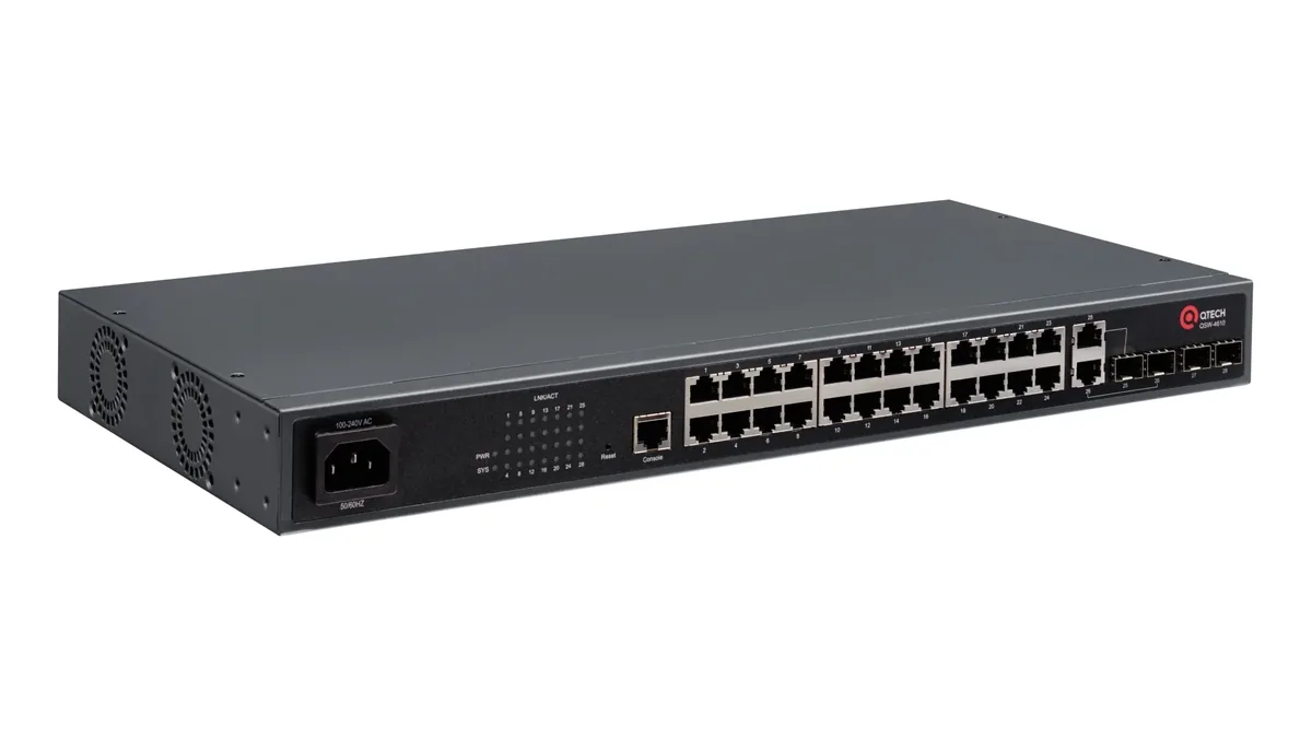 Управляемый коммутатор QTECH QSW-4610-28T-AC