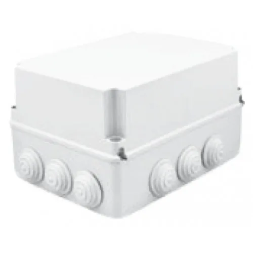 Распределительная коробка с заглушками IP54 - высокая крышка Halogen Free KLEMSAN KJBS 1010-D 690241