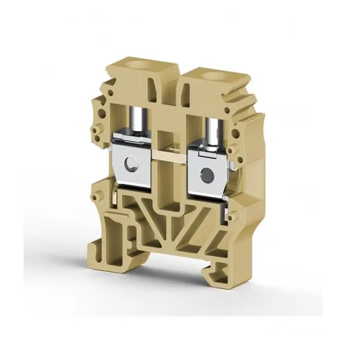 Миниклеммник винтовой 4 мм.кв бежевый KLEMSAN MVK 4 304430