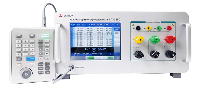Калибратор электрической мощности ТЕККНОУ TK3550